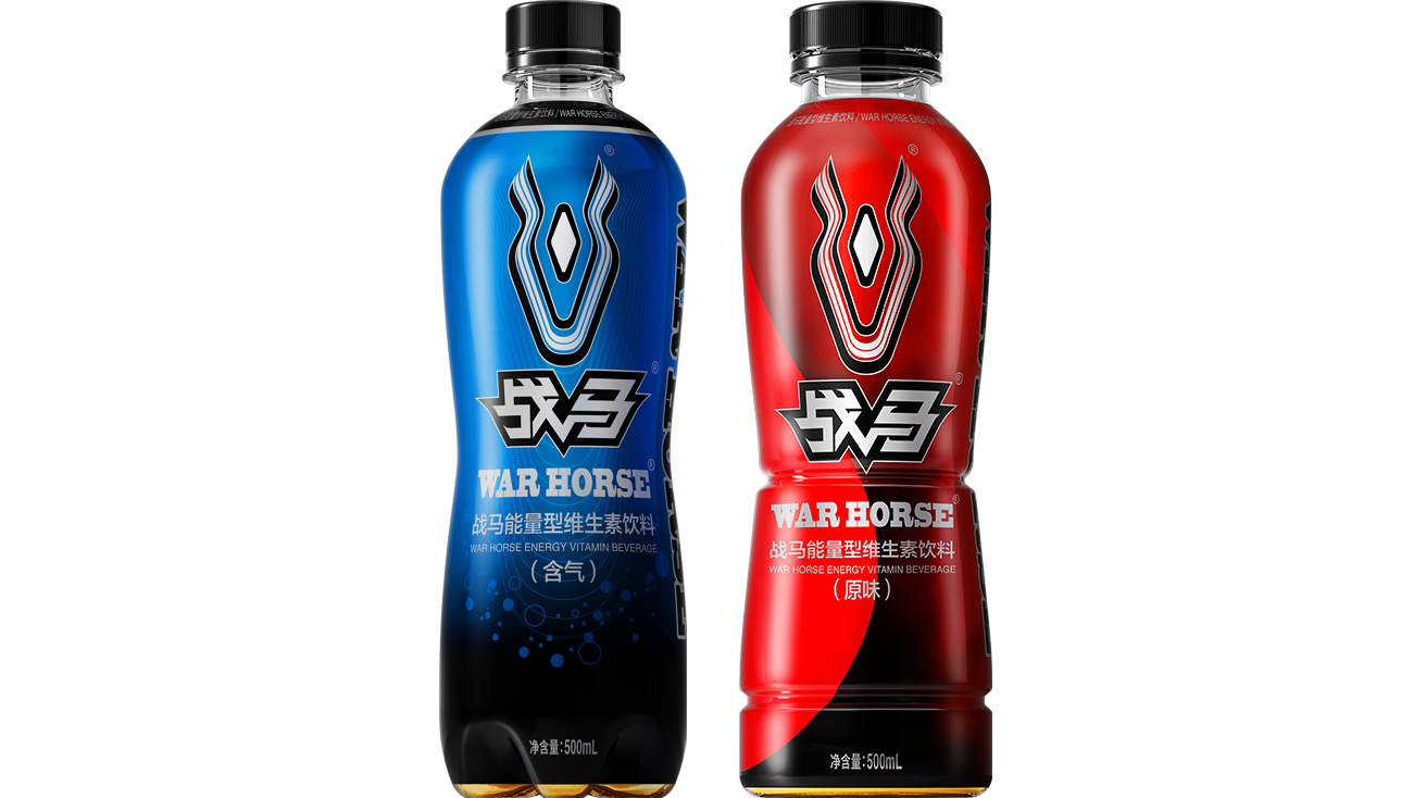 戰(zhàn)馬藍(lán)瓶（含氣型）